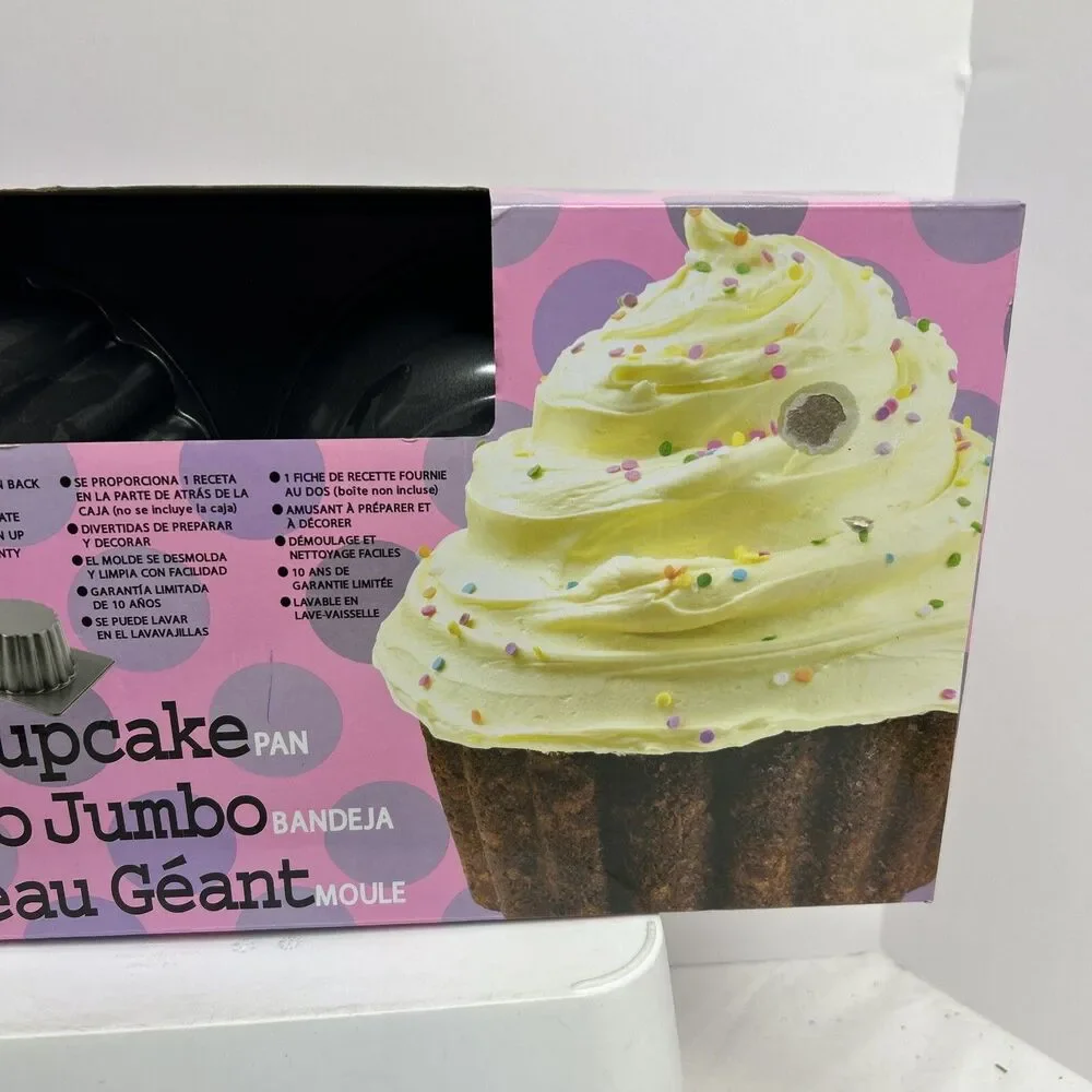 🆕🔥🆕GIANT CUPCAKE‎ PAN New By Wilton Dimensions Decorative Bakeware🆕🔥🆕